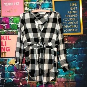 Soho plaid long sleeve 🖤